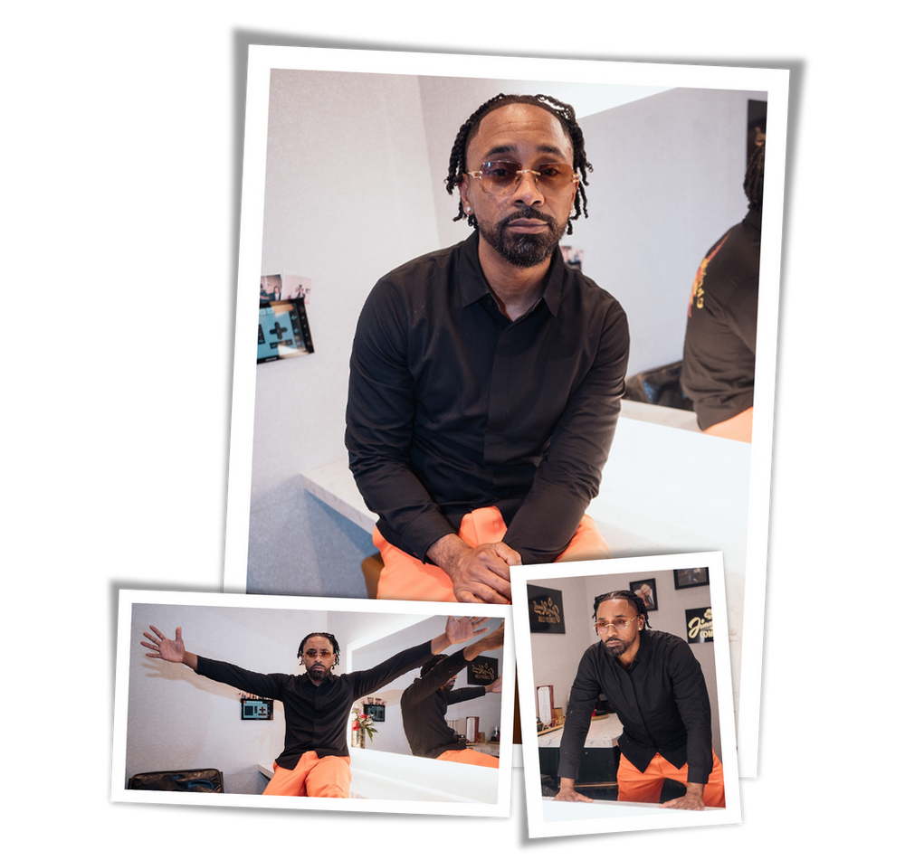Portrait of comedian D'Lai